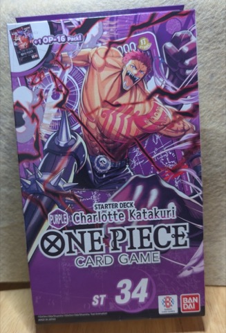 Bandai One Piece TCG Starter Deck 34: PURPLE Charlotte Katakuri