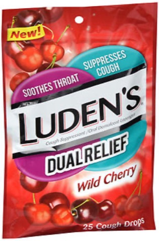 Luden's Dual Relief Cough Suppressant, 25 ct