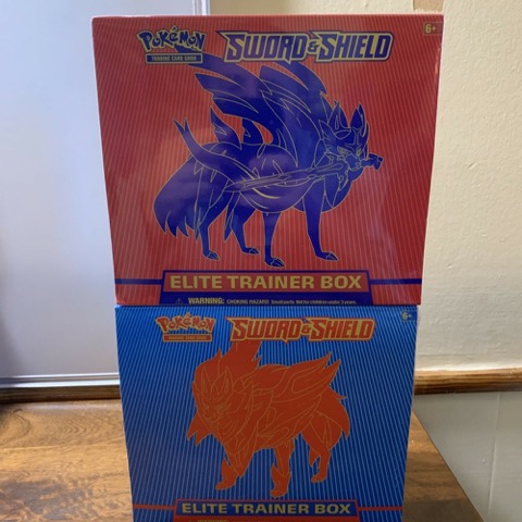 Pokemon Sword and Shield 2021 Elite Trainer Box Sealed