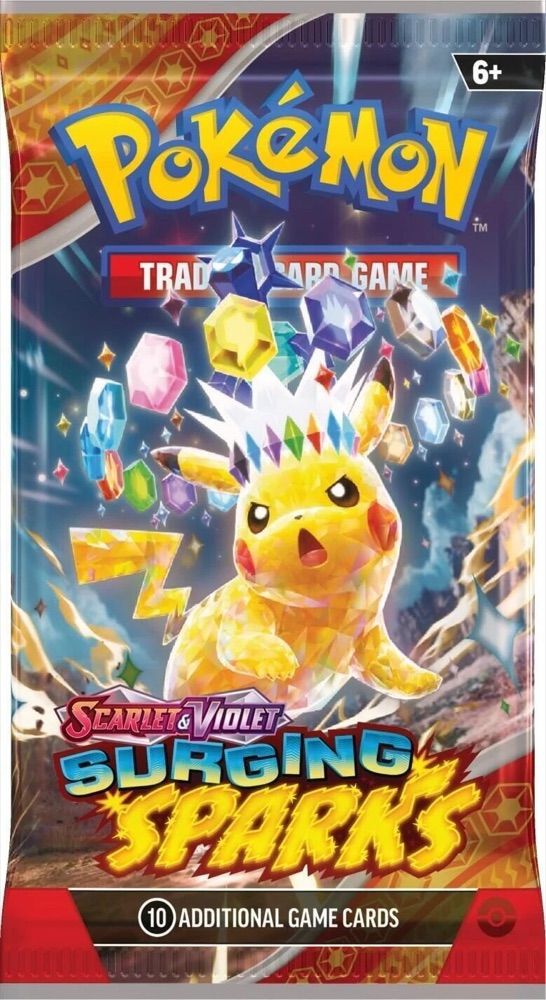Pokémon Scarlet & Violet Surging Sparks Booster Pack photo 1