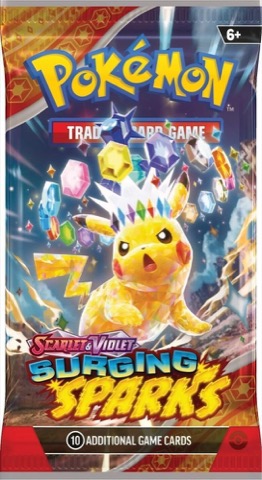 Pokémon Scarlet & Violet Surging Sparks Booster Pack