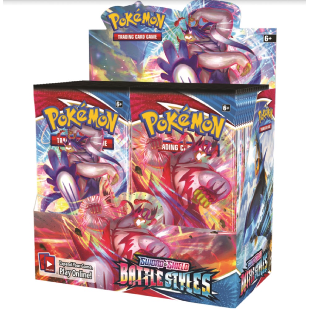 Pokémon Sword & Shield Battle Styles Booster Box, 36 Packs photo 1