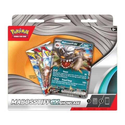 Pokemon Spring 25 D7 Mabosstiff Showcase Ex Box