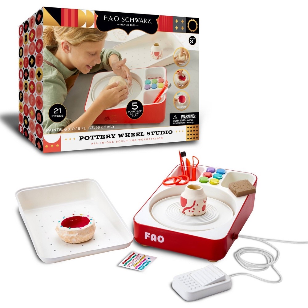 FAO Schwarz Pottery Wheel Studio Sculpting Workstation photo 1