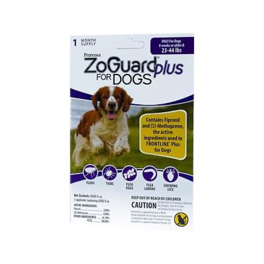 ZoGuard Flea & Tick Treatment for Dogs, 23-44 Lbs photo 1
