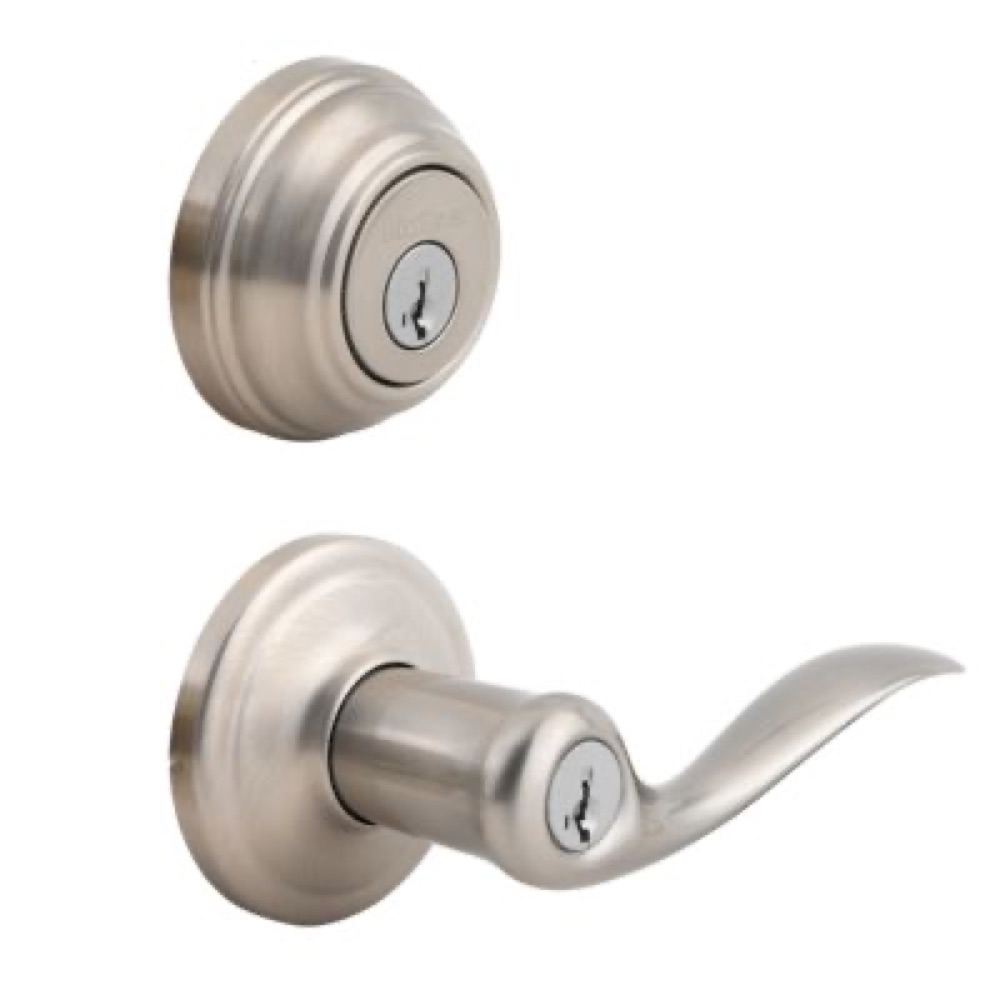 Kwikset Signature Series Combination Lockset Satin Nickel photo 1