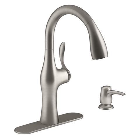 Kohler Alma Kitchen Faucet, 1.5 GPM, Pull Down Sprayer
