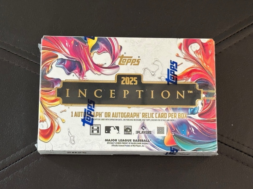 Topps 2025 Inception Baseball Hobby Box MLB photo 1
