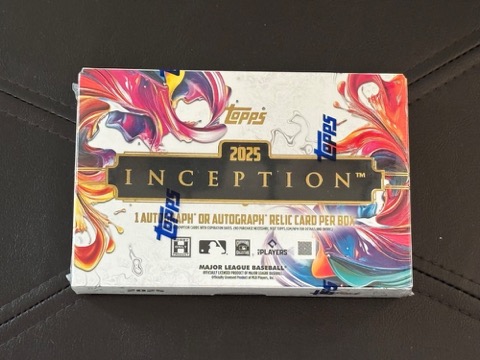 Topps 2025 Inception Baseball Hobby Box MLB