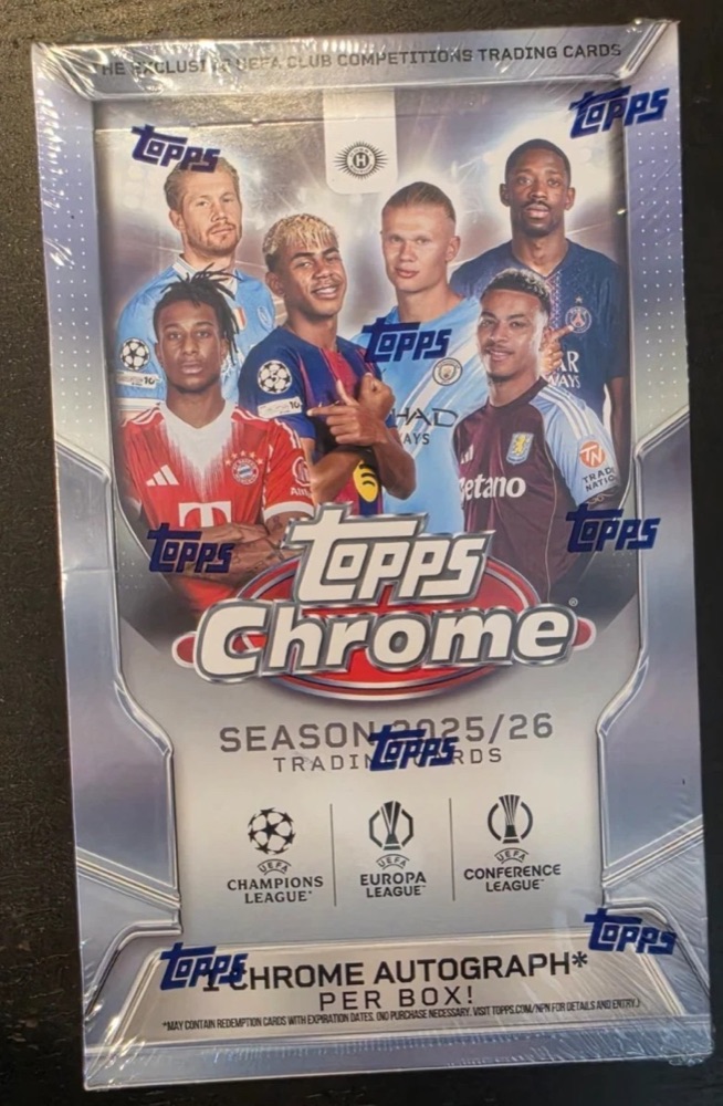 Topps UCC Chrome 2025-26 Hobby Box photo 1