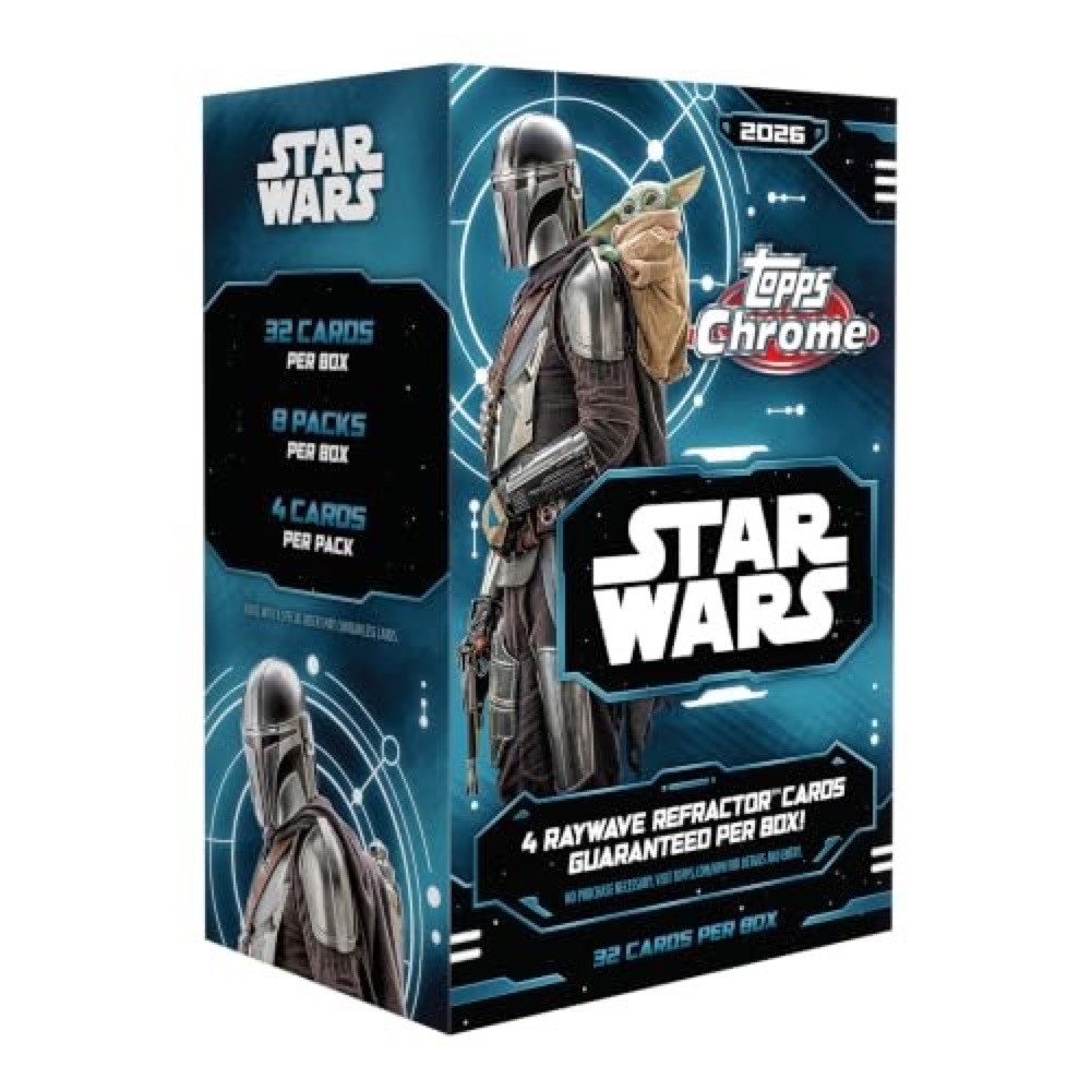 Topps Chrome Star Wars Blaster Box photo 1