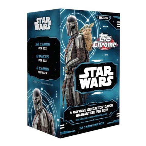 Topps Chrome Star Wars Blaster Box
