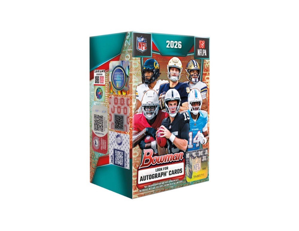 Topps 2026 Bowman Football Value Box photo 1