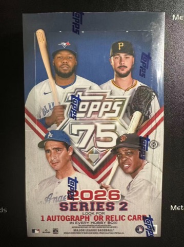 Topps 2026 Series 2 Baseball Hobby Box