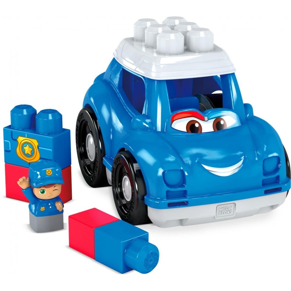 Mega Bloks Peter Police Car Building Blocks for Toddlers photo 1