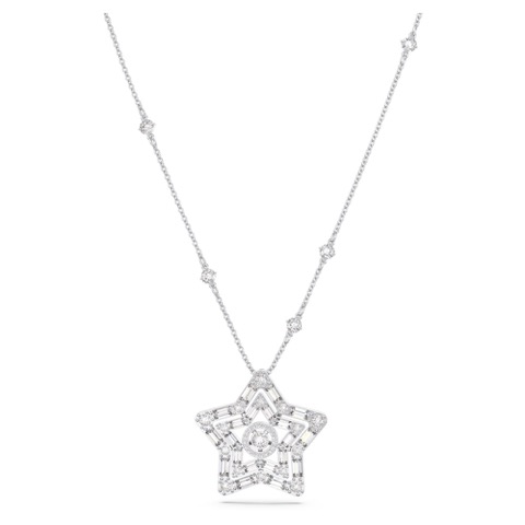 Swarovski Stella Necklace, Female, Gray