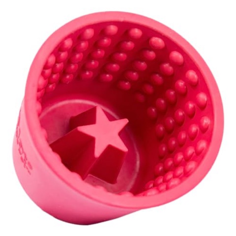 INNOVATIVE PET PRODUCTS Pink Yoggie Dog Feeder